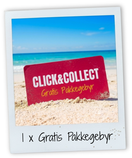 Gevinst -  1 x Click&Collect Pakkegebyr